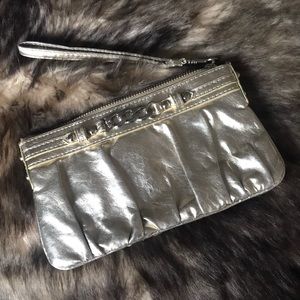 Gold EXPRESS Wristlet
